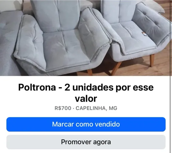 Vende poltronas