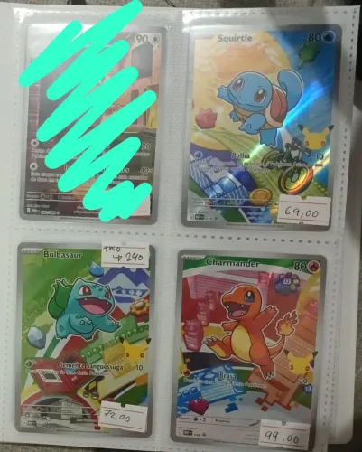 TRIO DE KANTO POKÉMON TCG.