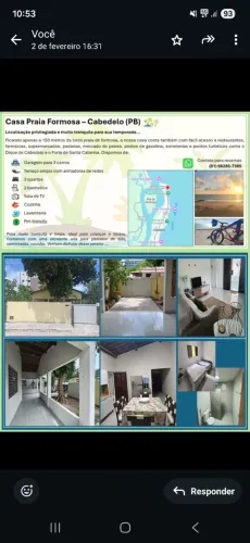 Casa Carnaval Cabedelo - Praia Formosa, Cabedelo - PB.
