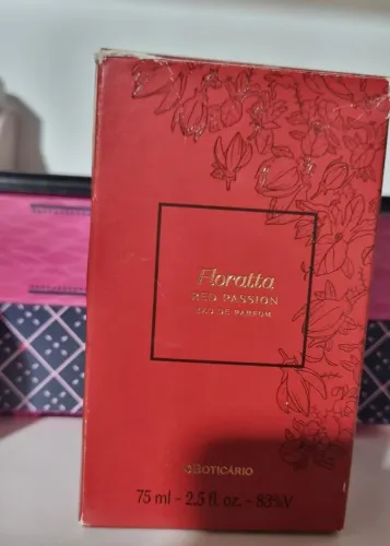 Perfume boticário florata rede passion.