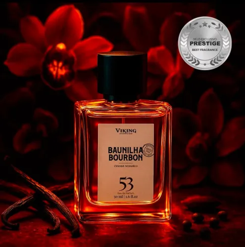 Perfume Baunilha Bourbon 53 - Viking | 50 ml Eau de Parfum