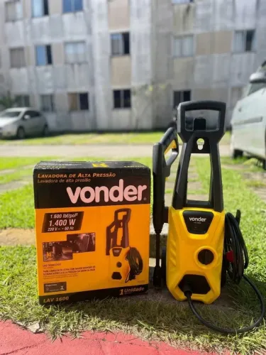 Lavadora Vonder 1400W - NOVA - Nota Fiscal