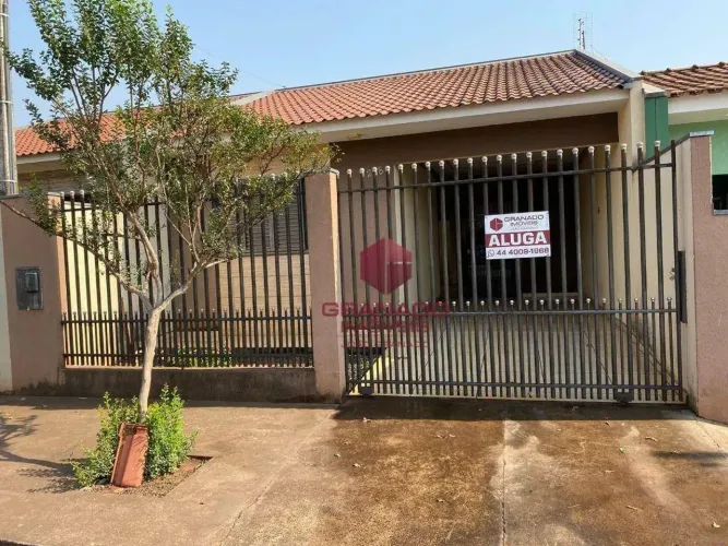 Casa com 3 dormitórios para alugar, 70 m² por R$ 1.250,00/mês - Jardim Santa Luzia - Paiça