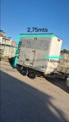 Carretinha bau trailer