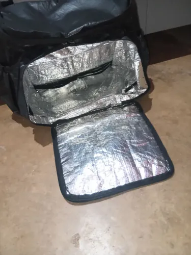 Bag impermeável Lona 80 litros motoboy 