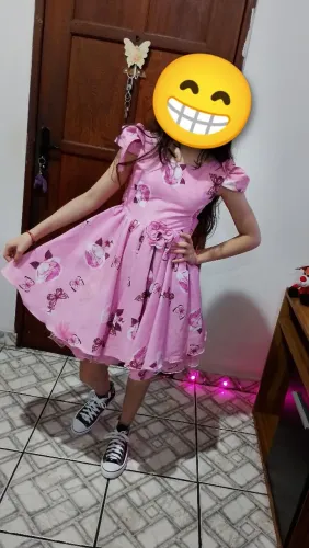 Vestido de festa infantil