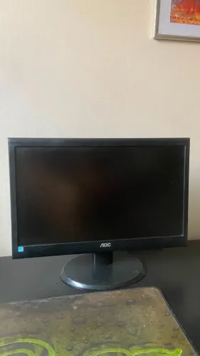 Monitor 19 polegas led full hd, entrada vga e hdmi