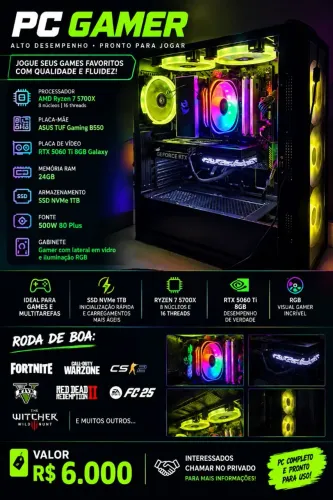 Vendo PC Gamer