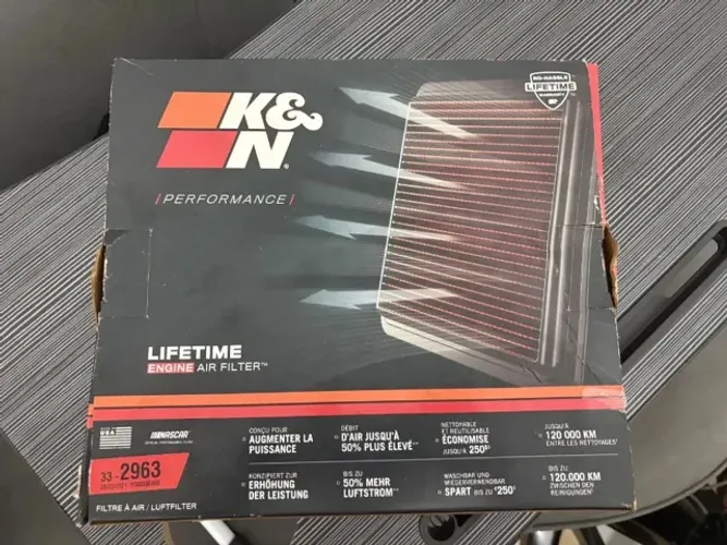 Filtro de ar K&N 33-2963 BMW Z4 X1 520i 528i