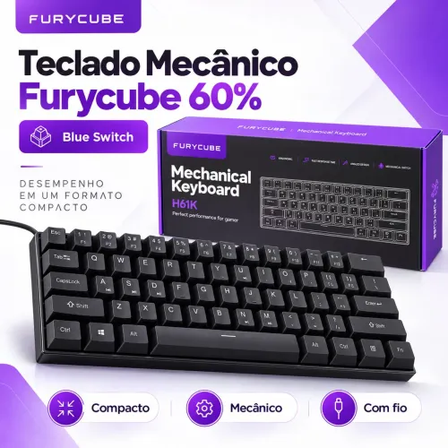 Furycube 60% BLUE switch