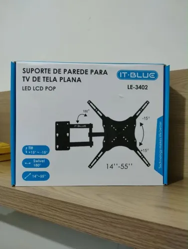 SUPORTE TV ARTICULADO ATÉ 55"