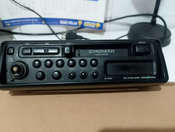 Toca Fitas automotivo Pioneer mod KEH 1800 sem testar 