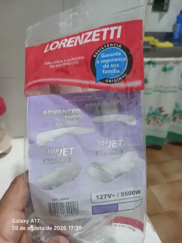 Resistência para chuveiro lorenzetti