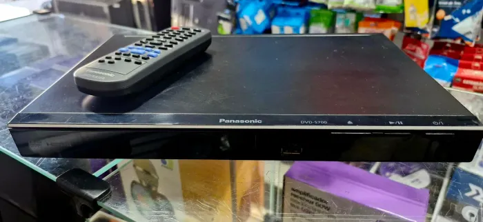 Dvd Panasonic c/ controle remoto 127v (Funcionando).