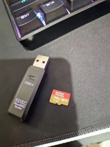 Cartão sd 512gb original de alta velocidade  com usb compatível 