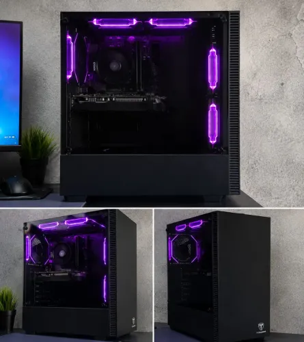PC Gamer Ryzen 5 3600 + GTX 1660 Super 6GB + 16GB RAM DDR4 | SSD | RGB | Pronto para Jogar