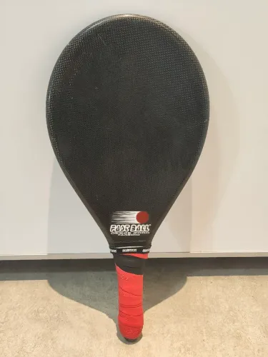 Raquete frescobol fibra de carbono