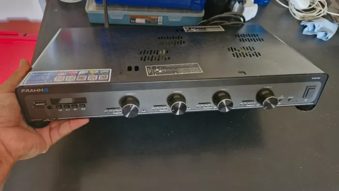 Amplificador Receiver Frahm Slim 4500 G5 Usb Bt/sd/fm 4x120w