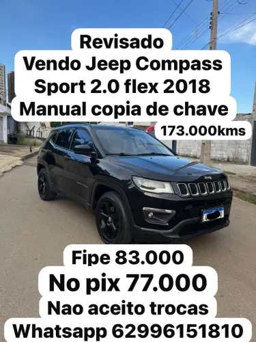 Jeep Compass Sport 2.0 4X2 Flex 16V Aut. 2018