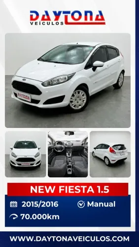 Ford Fiesta 1.5 16V Flex Mec. 5P 2016