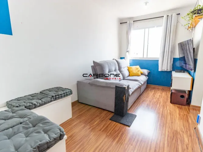 EXCELENTE APARTAMENTO À VENDA NO BELÉM COM 2 DORMITÓRIOS E 1 VAGA