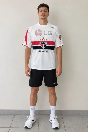 Camisa São Paulo 2006 LG Rebock Futebol Original 