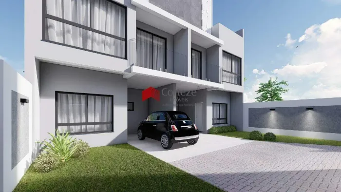 Sobrado em condomínio com 120m² 3 quartos, à venda, no bairro Uberaba em Curitiba
