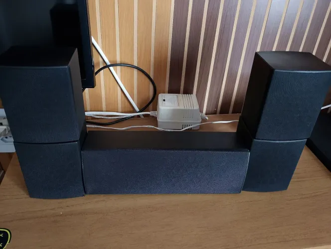 5 caixas LG pra home theater