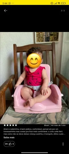 Cadeira de alimentação portátil 