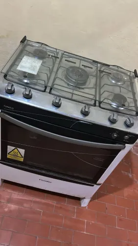 Fogão esmaltec 5 bocas acendedor elétrico