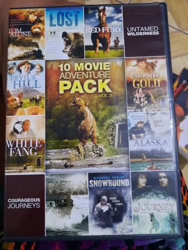 DVD Coletânea 10 Movie Adventure Pack Vol. 2 - Original Importado