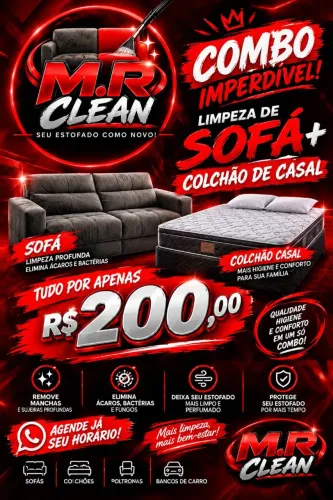 Combo de Limpeza de estofados