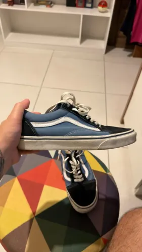 Tênis vans old skool navy - tamanho 39