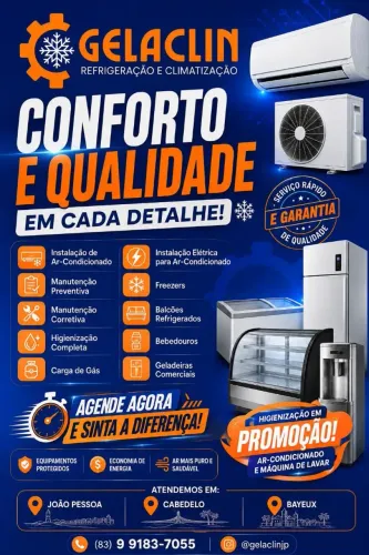 Serviço de refrigeração