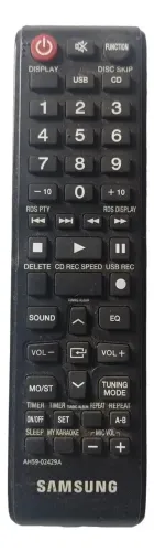 Controle Para Som Samsung - Ah59-02429a - Original # (Usado)