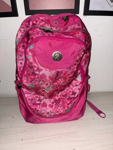 mochila rosa