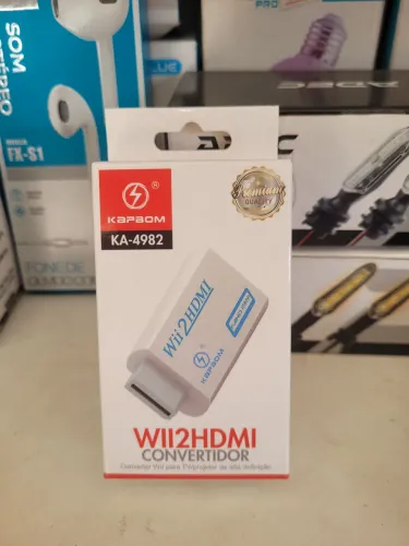 Wii2HDMI - Adaptador HDMI para Nintendo Wii - Novo