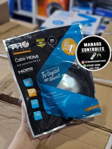 Cabo HDMI 5 metros 