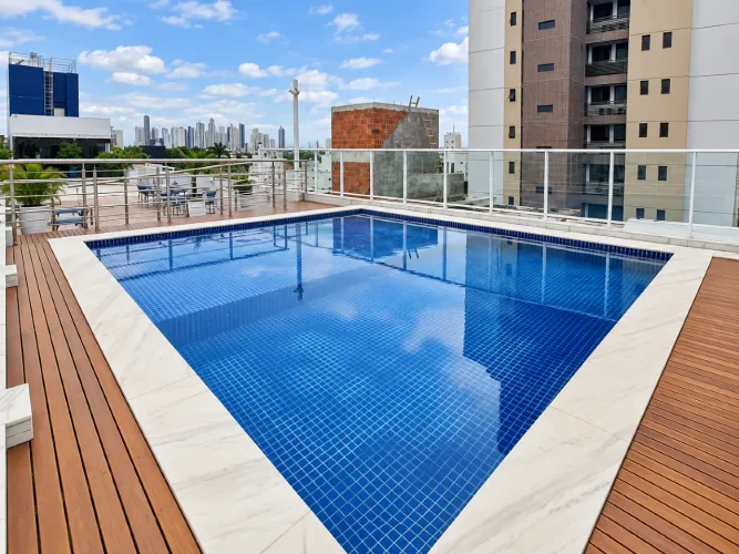 Flat para aluguel, 1 quarto, 1 suíte, 1 vaga, Bancários - João Pessoa/PB