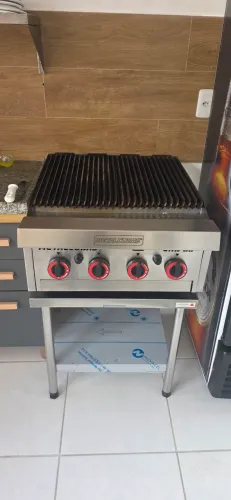 Char broiler metalcubas chb-60