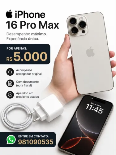iPhone 16 pro max