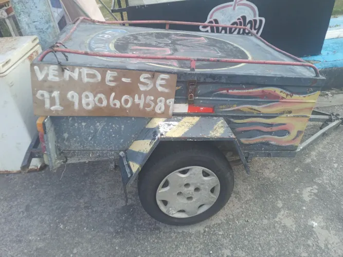 Vendo carrocinha para carro para trabalho