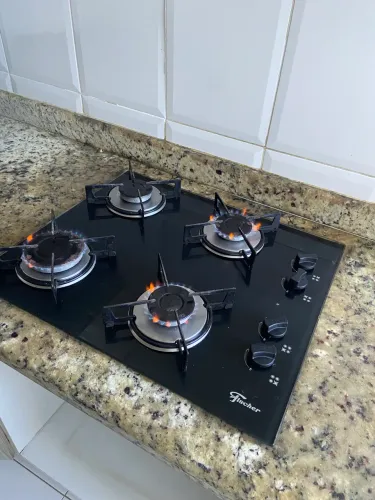 Cooktop Fischer 4 bocas usado
