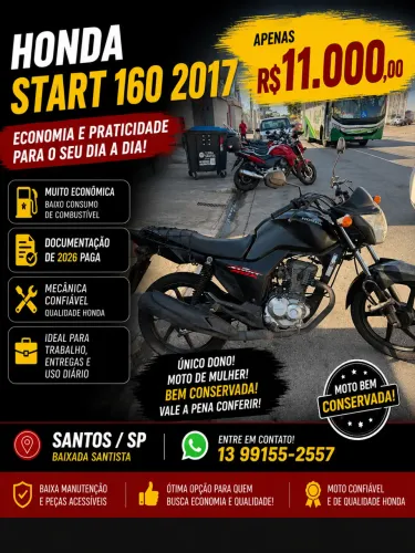 Start 160 2017 único dono
