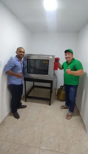 FORNO TURBO A GÁS 05 TELAS VENÂNCIO