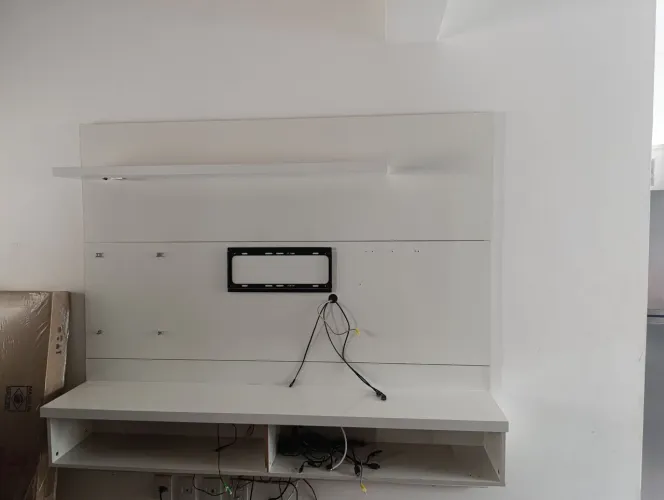 Rack branco ótimo estado