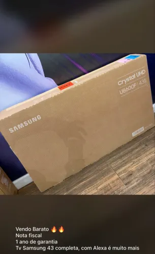 Smart TV 43 Samsung 4K completa Alexa , Xbox e mais