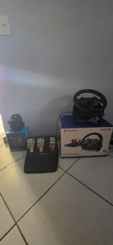 Volante Logitech G29 Completo + Câmbio e Pedais - Funcionando Perfeitamente