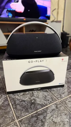 Caixa de Som Portátil Harman Kardon GO + Play 3 Novíssima