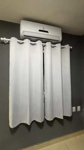Cortina com varão